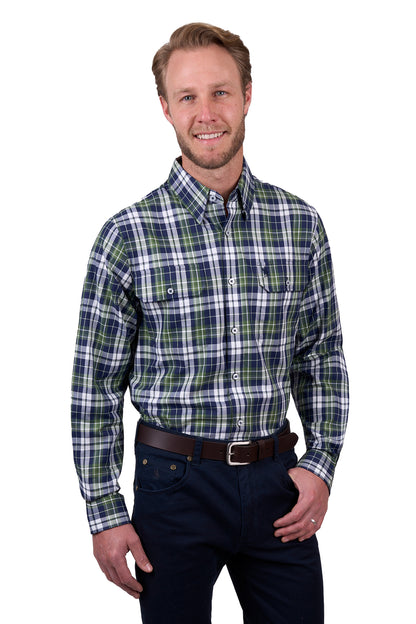 Thomas Cook Men’s Shane Check 2-Pocket Long Sleeve Shirt