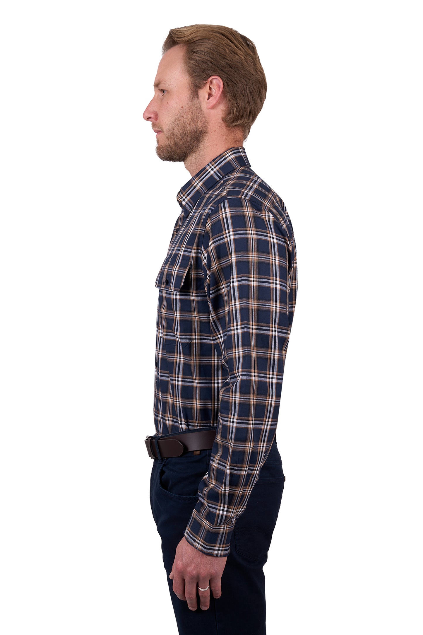 Thomas Cook Men’s Dylan Check 2-Pocket Long Sleeve Shirt