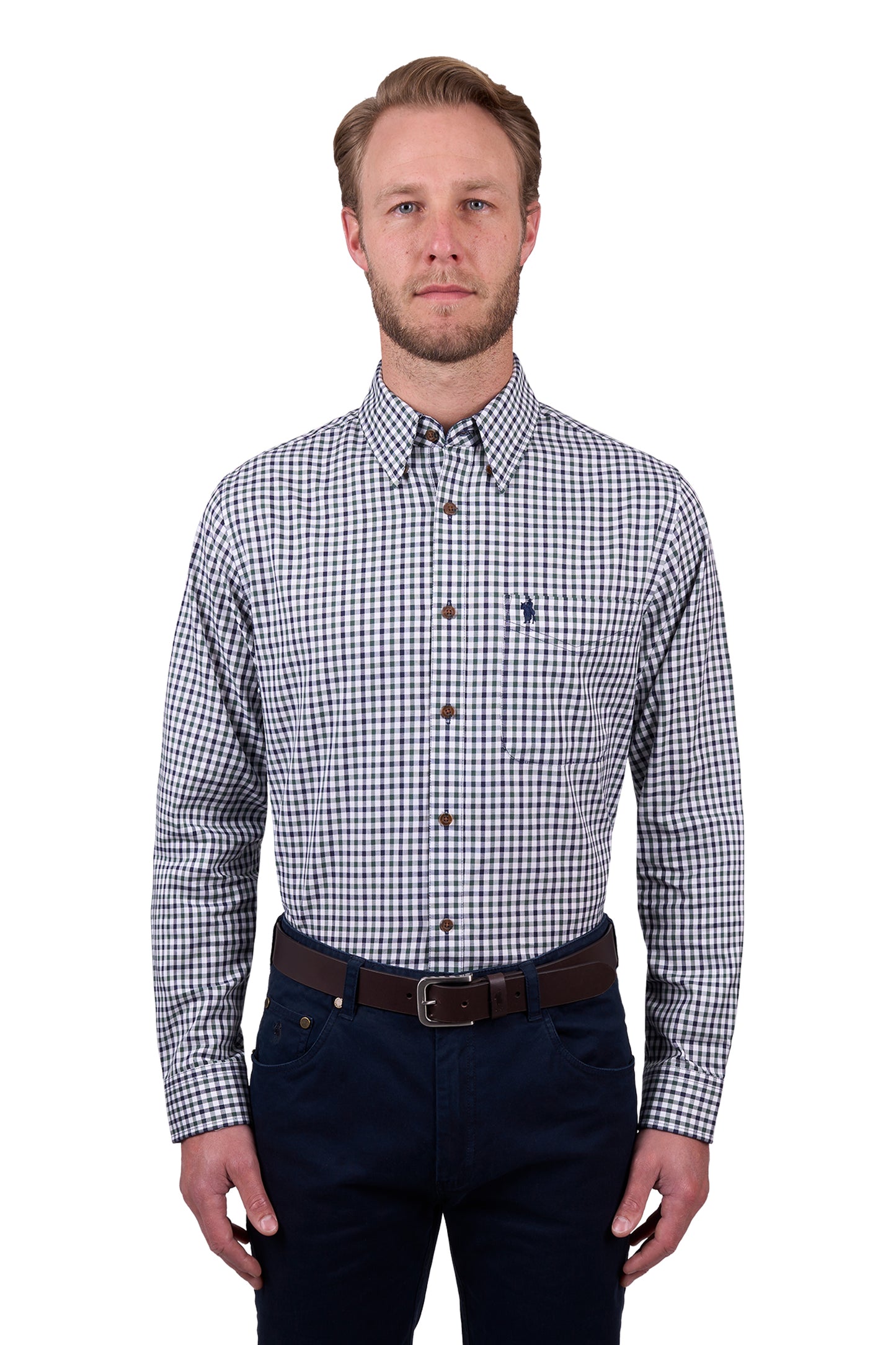Thomas Cook Men’s Lyle Check 1-Pocket Long Sleeve Shirt