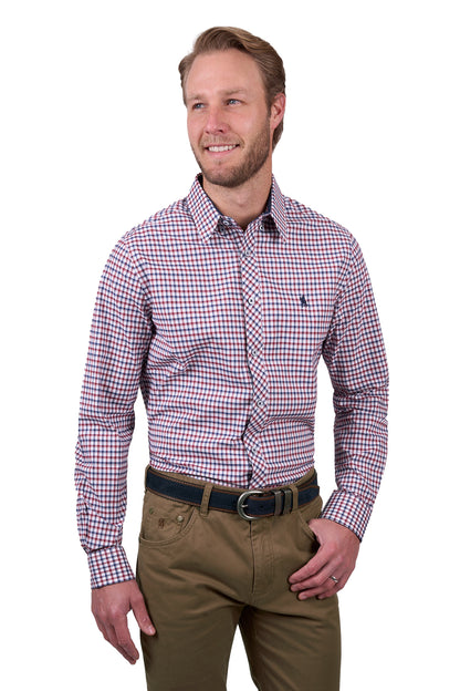 Thomas Cook Men’s George Check Tailored Long Sleeve Shirt