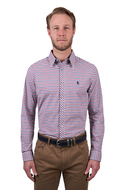 Thomas Cook Men’s George Check Tailored Long Sleeve Shirt