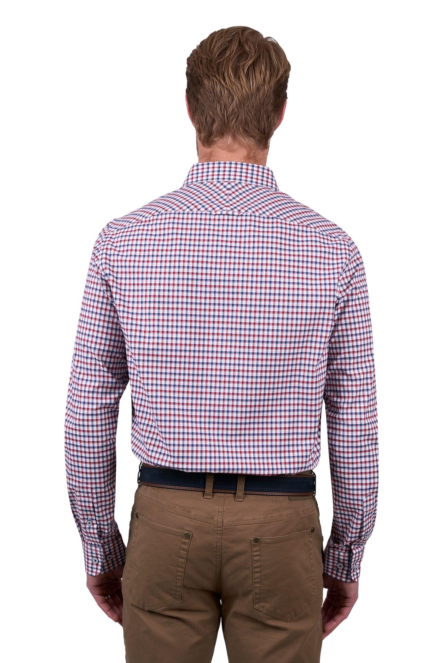 Thomas Cook Men’s George Check Tailored Long Sleeve Shirt