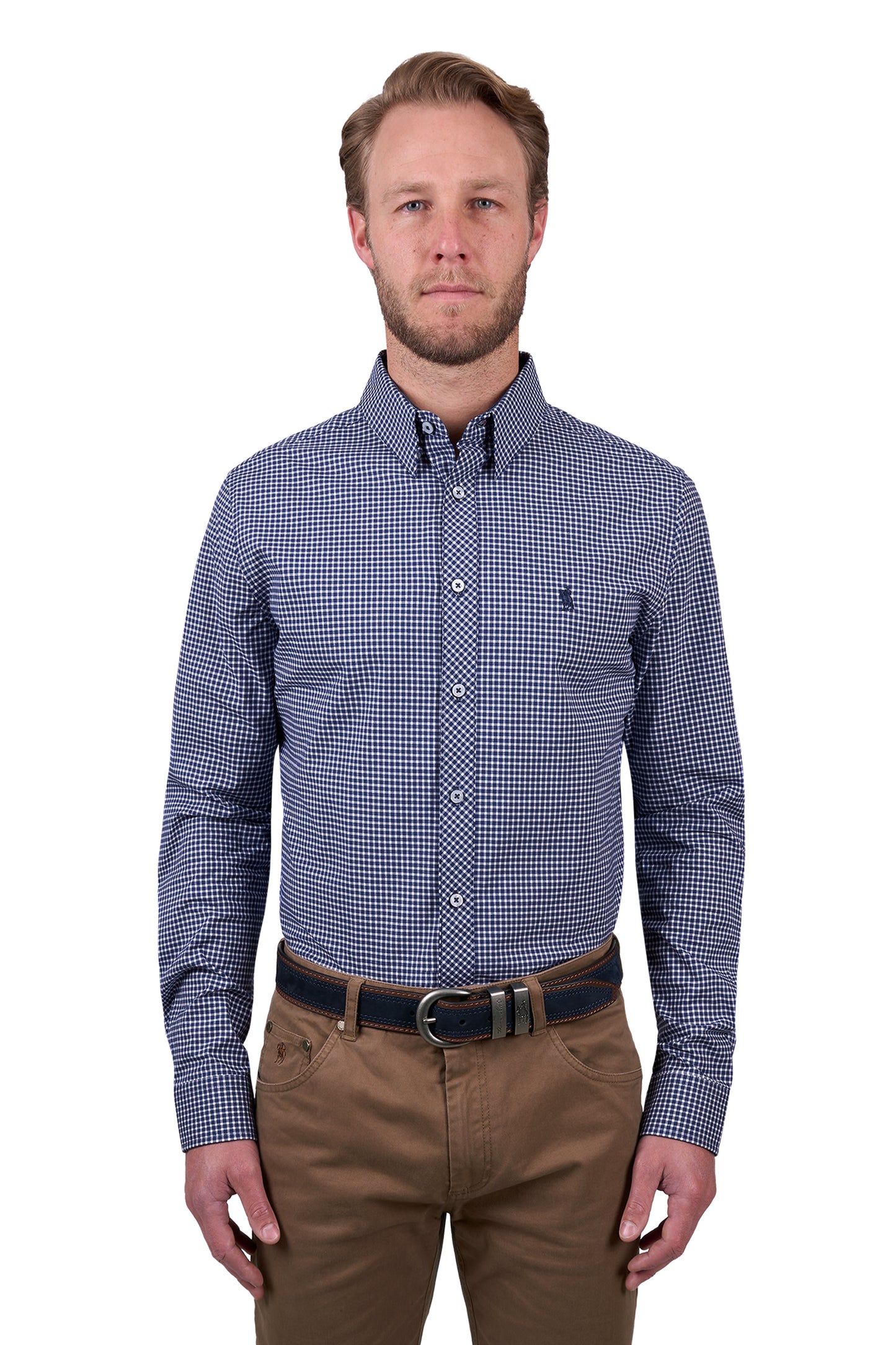 Thomas Cook Men’s Brock Check Tailored Long Sleeve Shirt