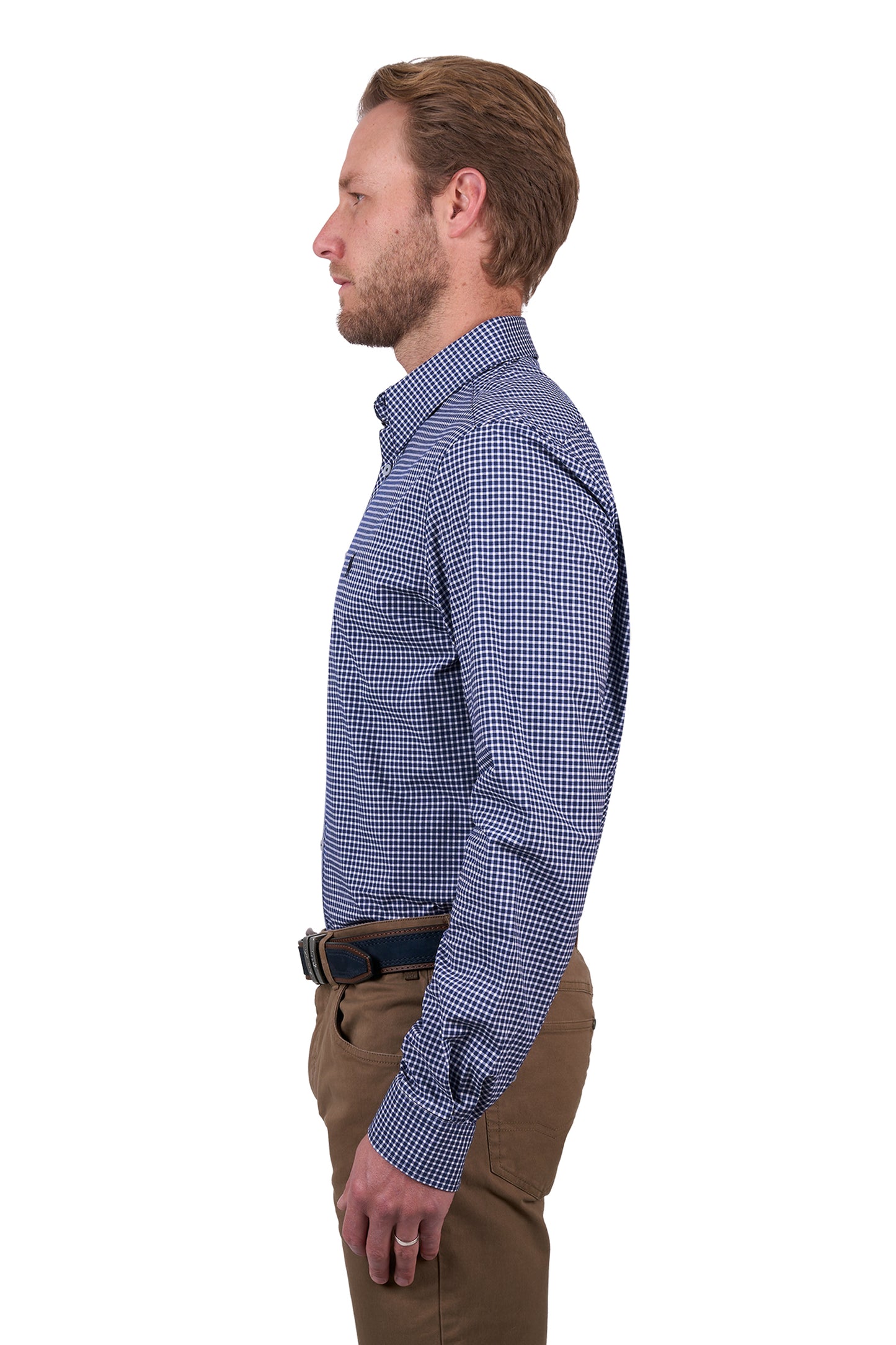 Thomas Cook Men’s Brock Check Tailored Long Sleeve Shirt