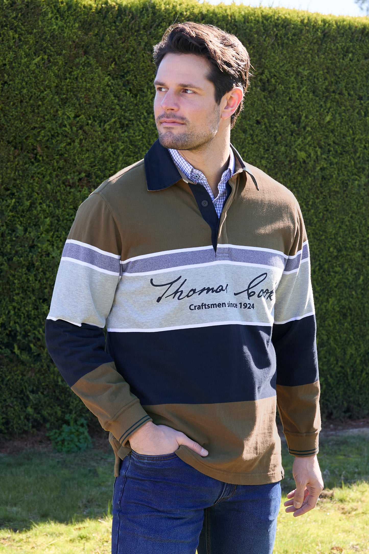 Thomas Cook Men’s Tom Stripe Rugby