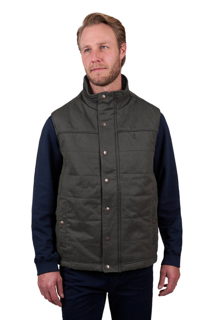 Thomas Cook Men’s Will Faux Oilskin Vest