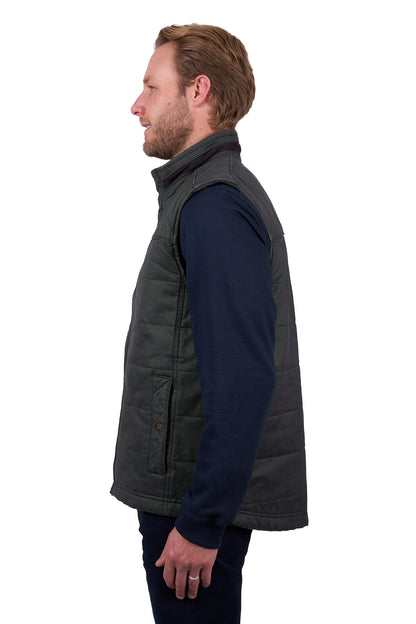 Thomas Cook Men’s Will Faux Oilskin Vest