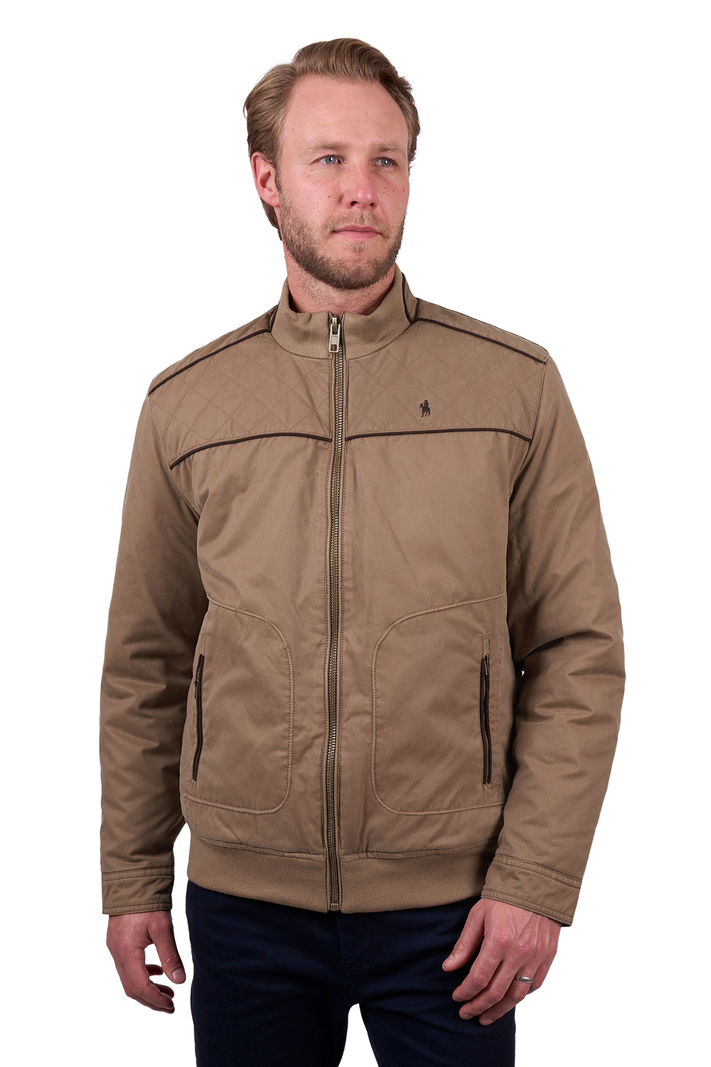 Thomas Cook Men’s Cam Faux Oilskin Jacket