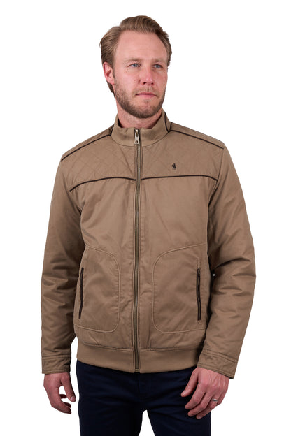 Thomas Cook Men’s Cam Faux Oilskin Jacket
