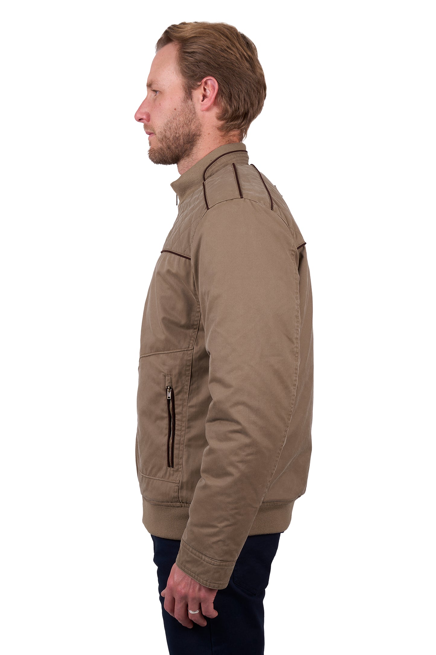Thomas Cook Men’s Cam Faux Oilskin Jacket