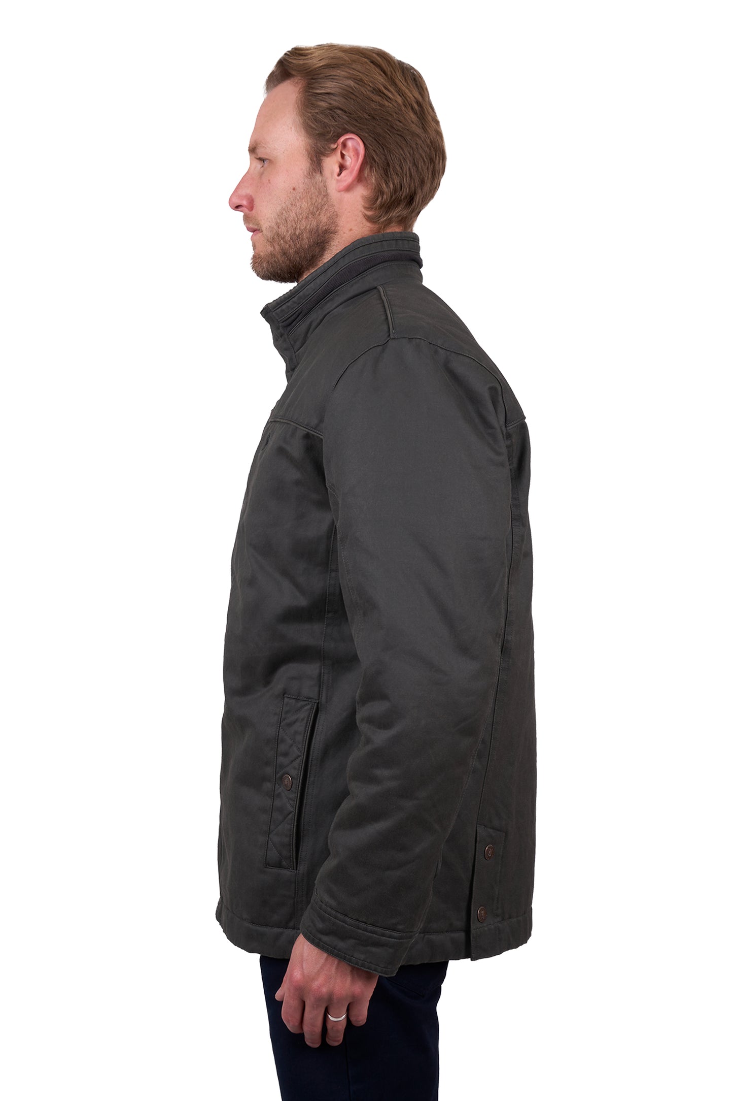 Thomas Cook Men’s Will Faux Oilskin Jacket
