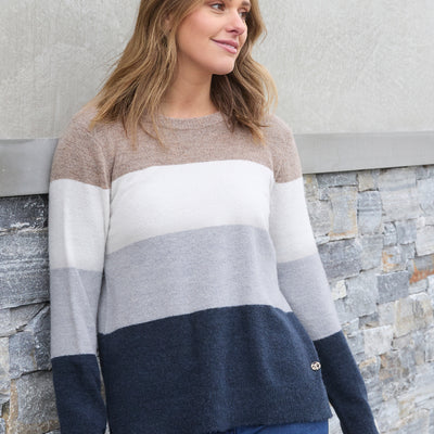 Thomas Cook Women’s Maya Stripe Knit Jumper