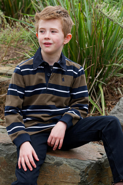 Thomas Cook Boy’s Peter Stripe Rugby