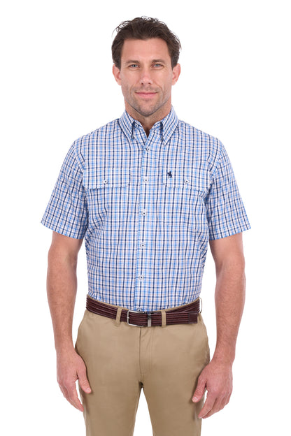 Thomas Cook Men’s Jude Check 2-Pocket Short Sleeve Shirt