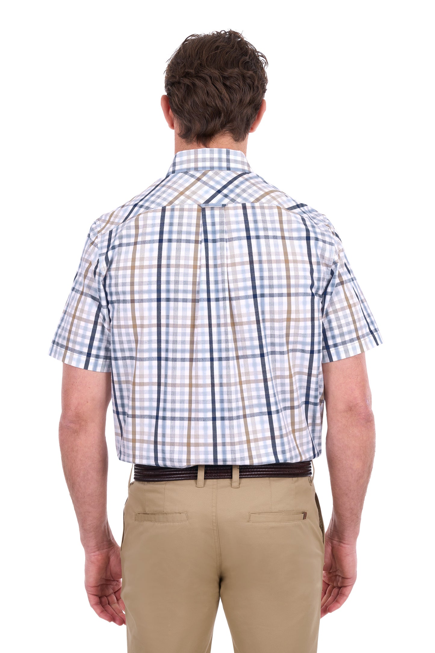 Thomas Cook Men’s Alfie Check 2-Pocket Short Sleeve Shirt