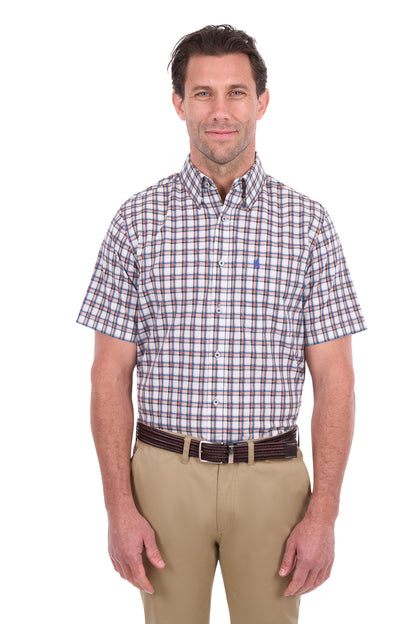 Thomas Cook Men’s Arlo Check 1-Pocket Short Sleeve Shirt