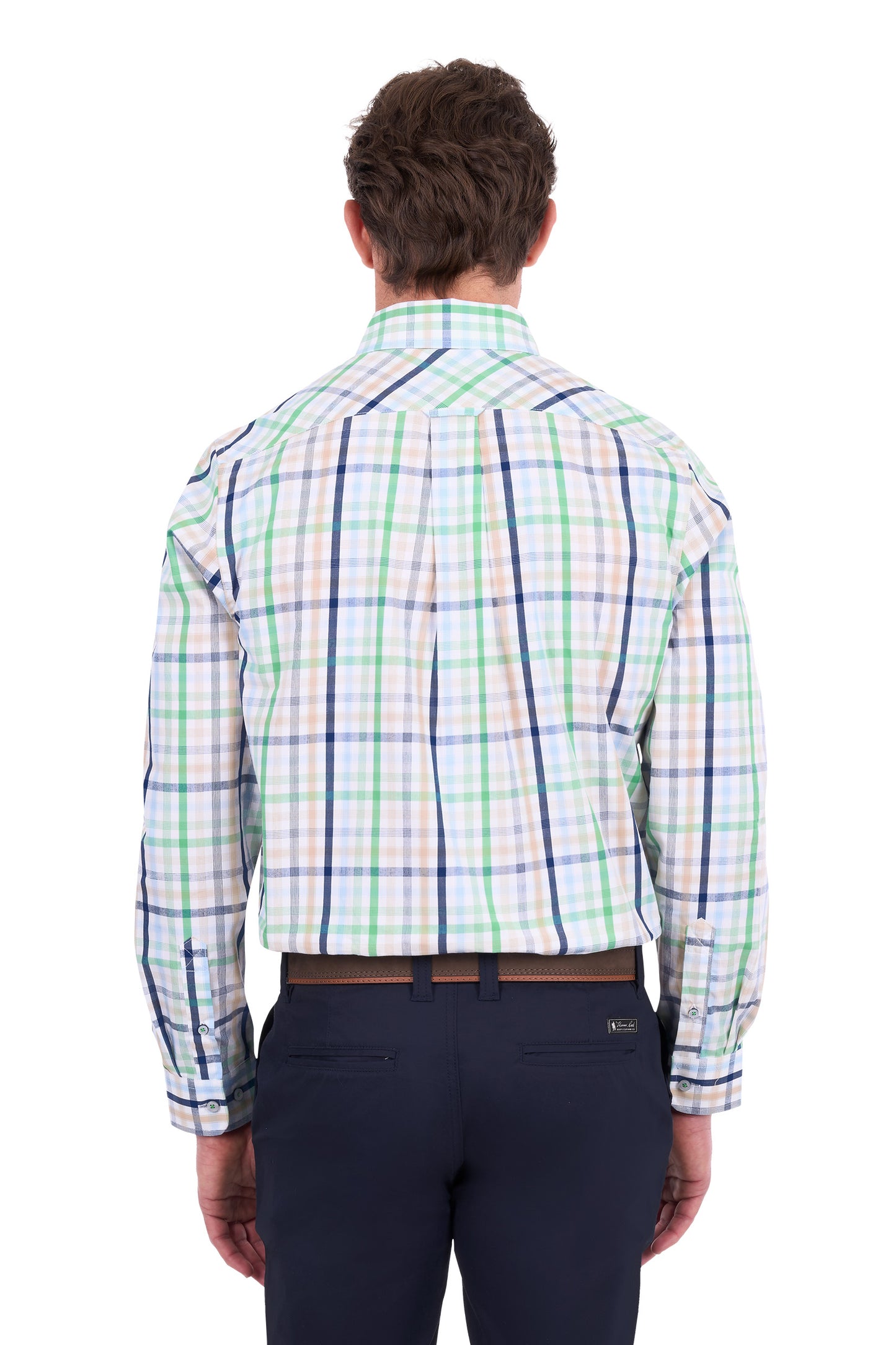 Thomas Cook Men’s Louie Check 2-Pocket Long Sleeve Shirt