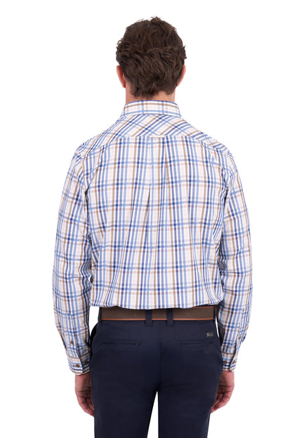 Thomas Cook Men’s Tommy Check 2-Pocket Long Sleeve Shirt