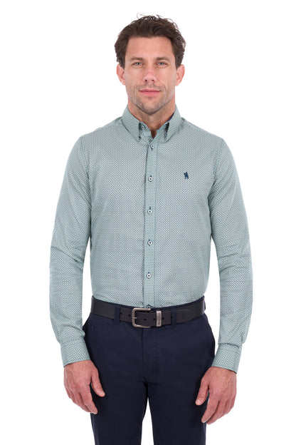 Thomas Cook Men’s Luca Check Tailored Long Sleeve Shirt