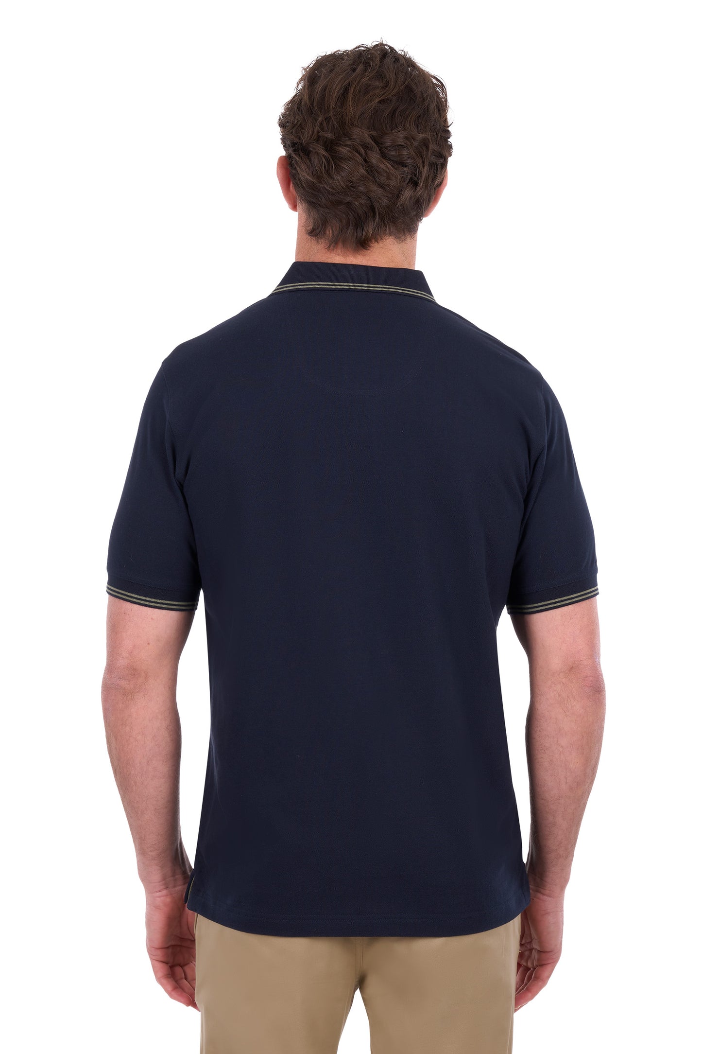 Thomas Cook Men’s Henry Tailored 1-Pocket Short Sleeve Polo - Navy