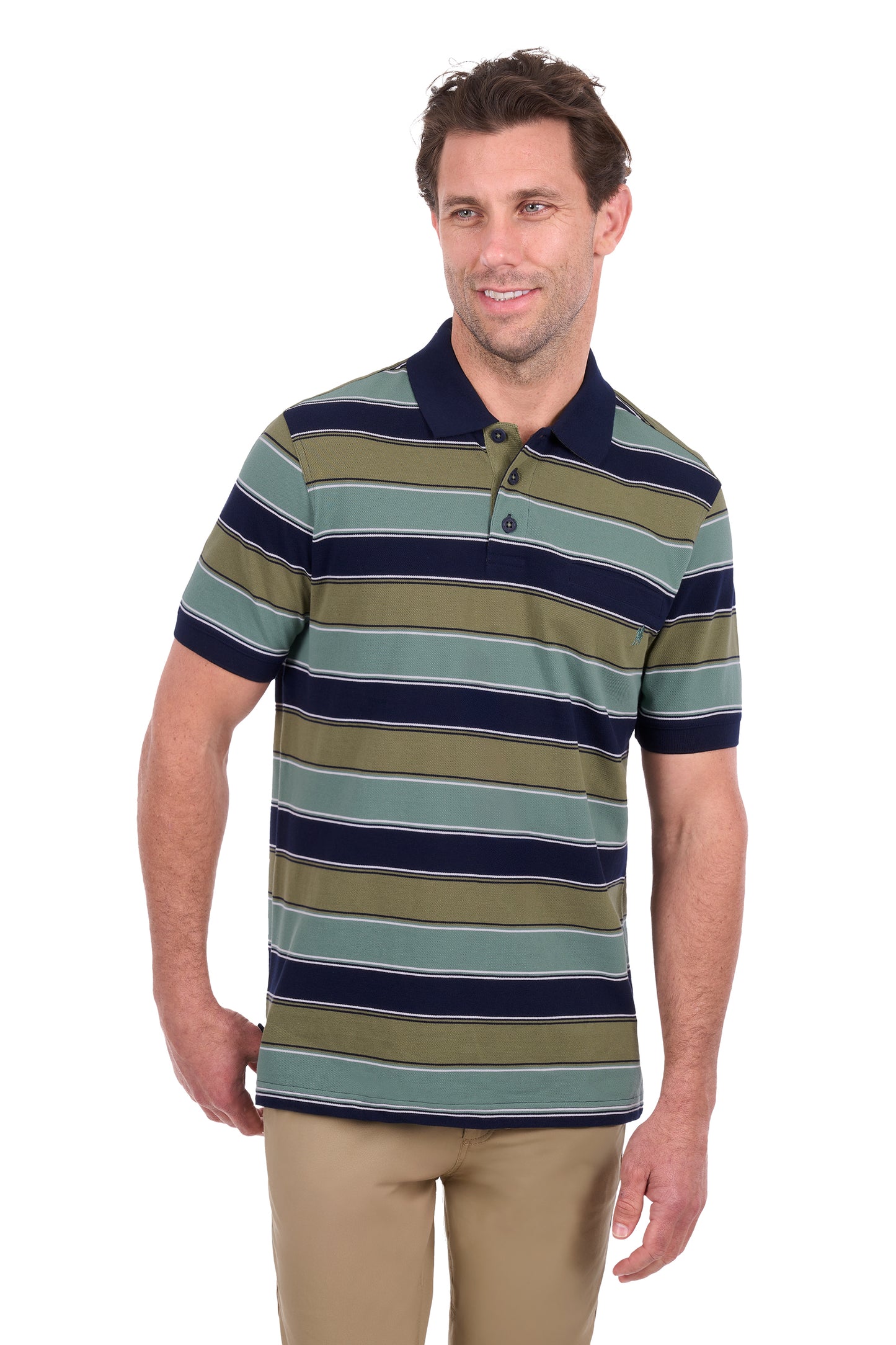 Thomas Cook Men’s Lawrence 1-Pocket Short Sleeve Polo