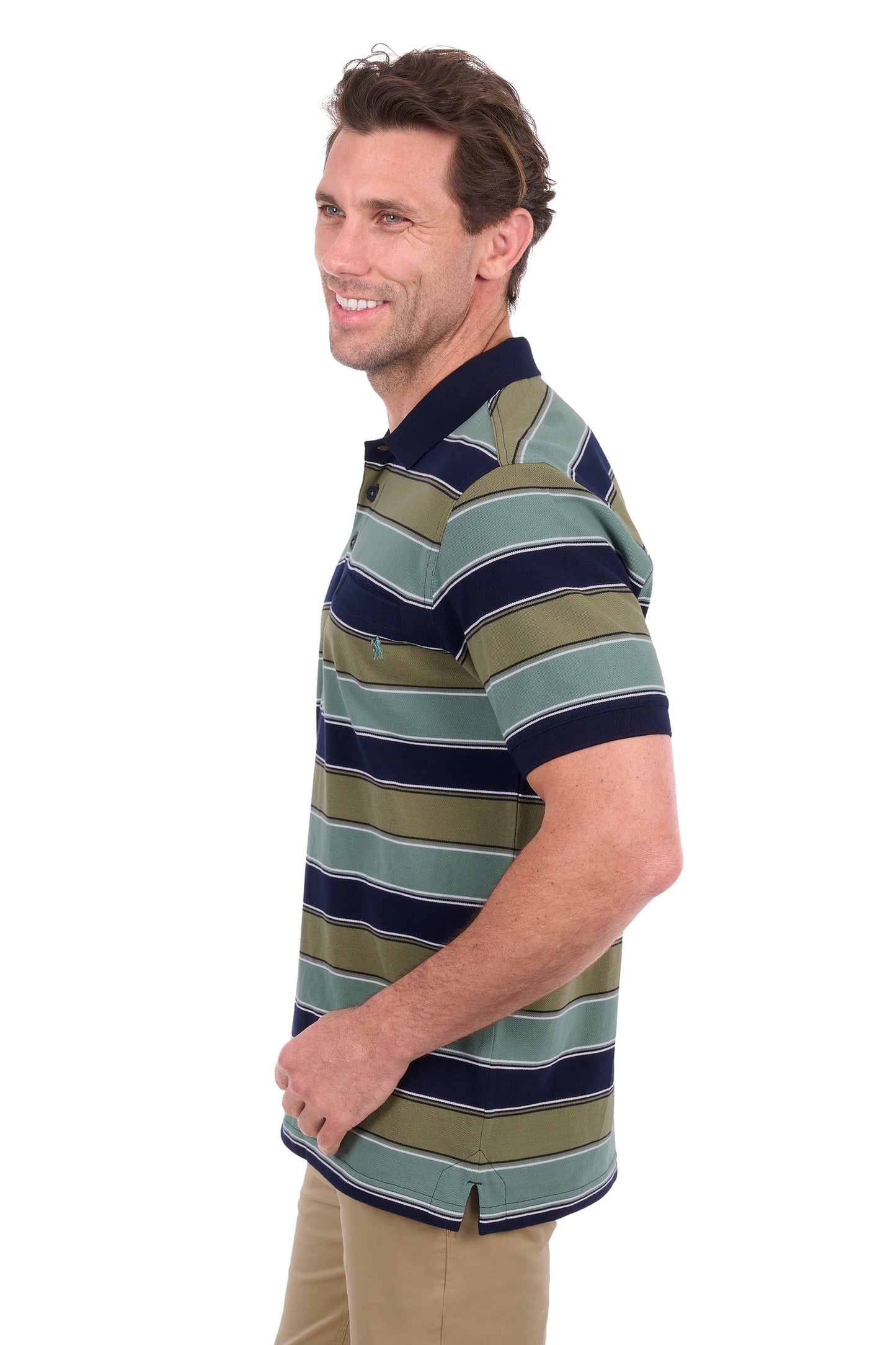 Thomas Cook Men’s Lawrence 1-Pocket Short Sleeve Polo