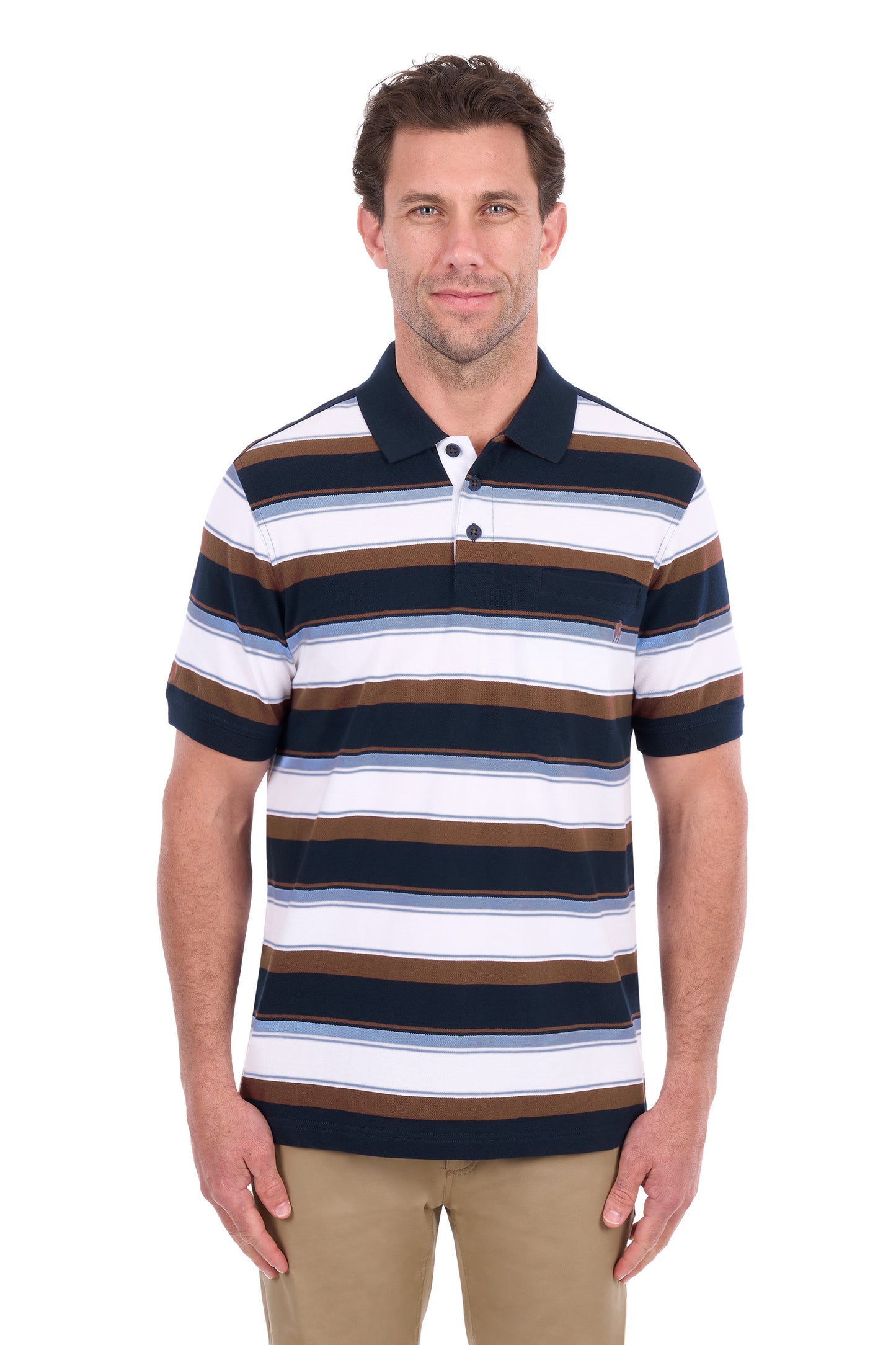 Thomas Cook Men’s Randy 1-Pocket Short Sleeve Polo