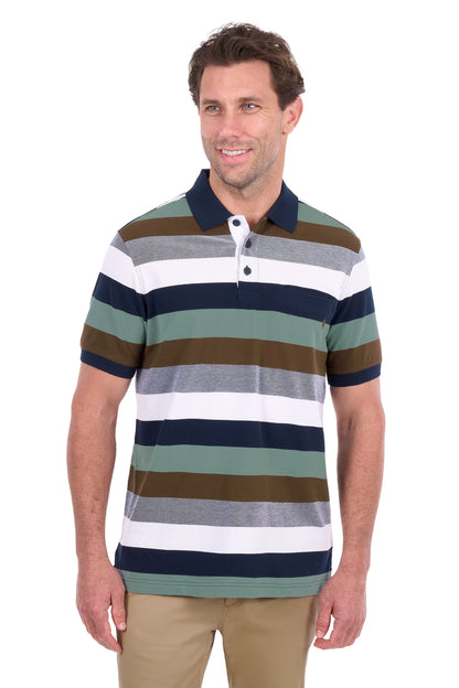 Thomas Cook Men’s Wayne 1-Pocket Short Sleeve Polo