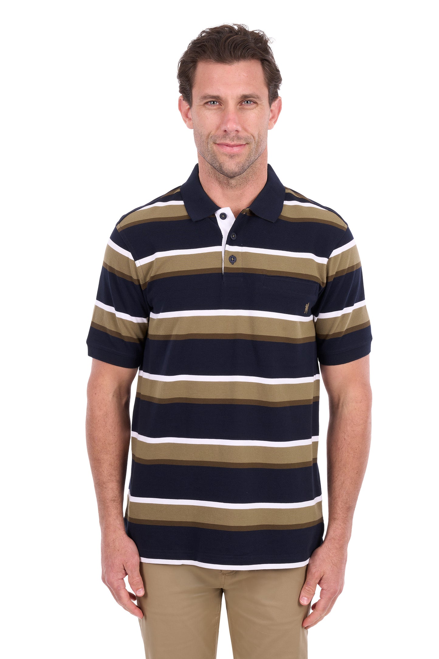 Thomas Cook Men’s Vincent 1-Pocket Short Sleeve Polo