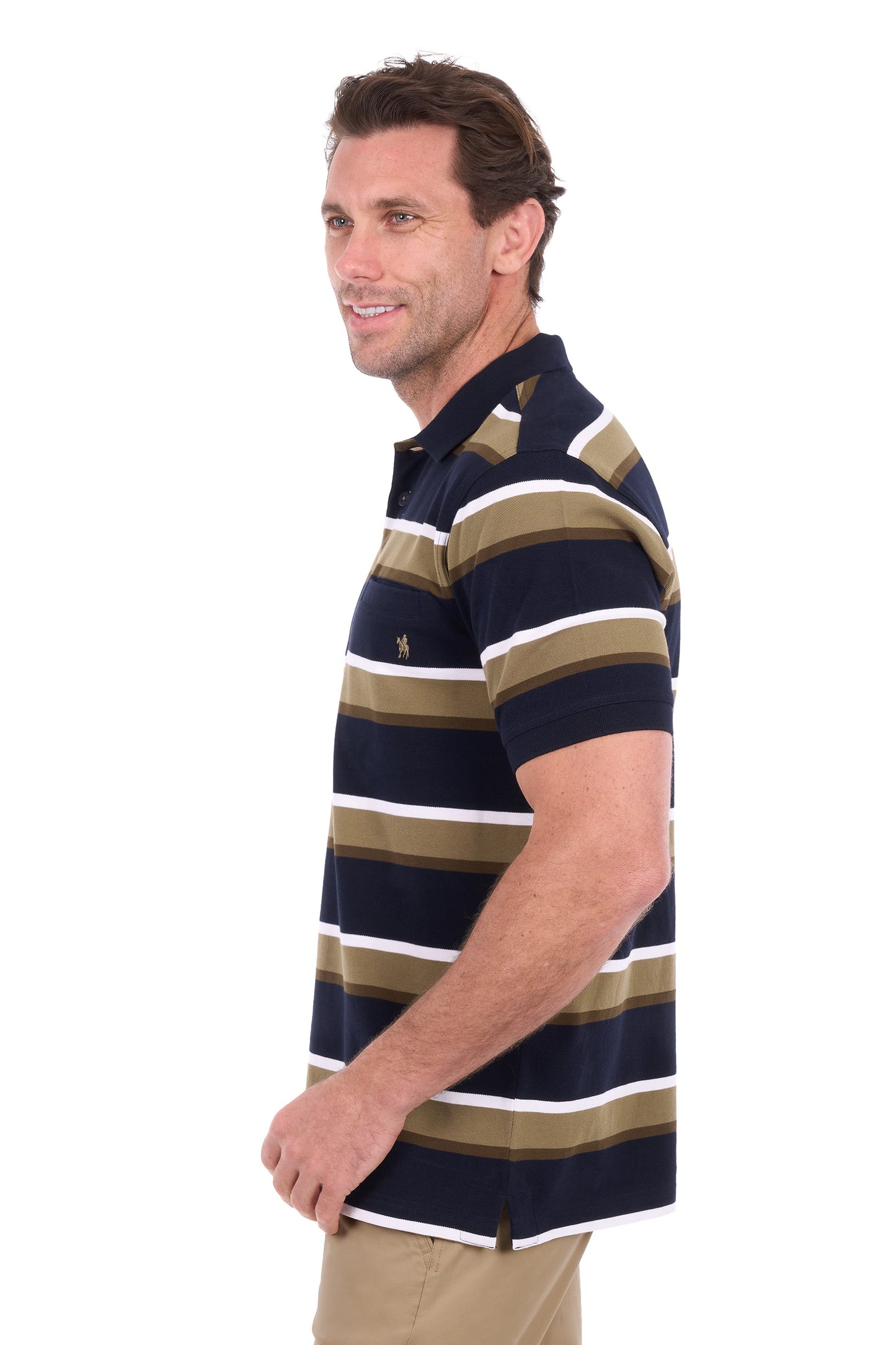 Thomas Cook Men’s Vincent 1-Pocket Short Sleeve Polo