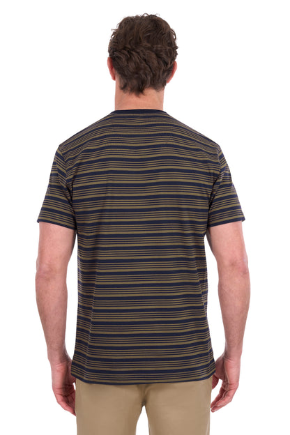 Thomas Cook Men’s Oliver Stripe 1-Pocket Short Sleeve Tee