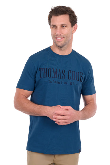 Thomas Cook Men’s Nathan Short Sleeve Tee - Washed Blue