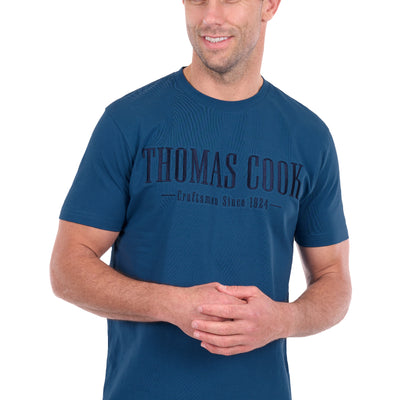 Thomas Cook Men’s Nathan Short Sleeve Tee - Washed Blue