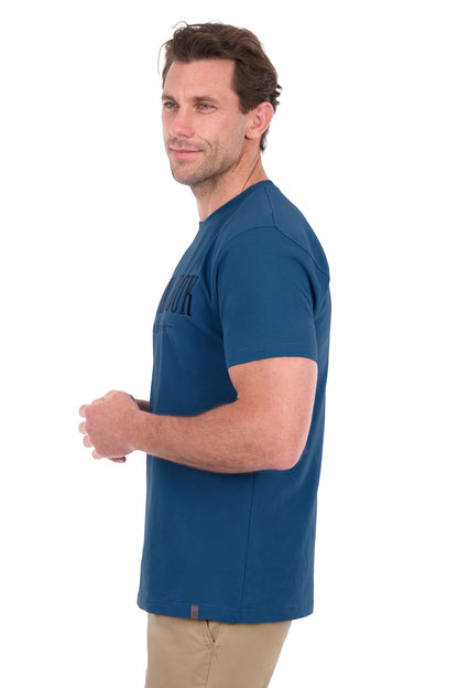 Thomas Cook Men’s Nathan Short Sleeve Tee - Washed Blue