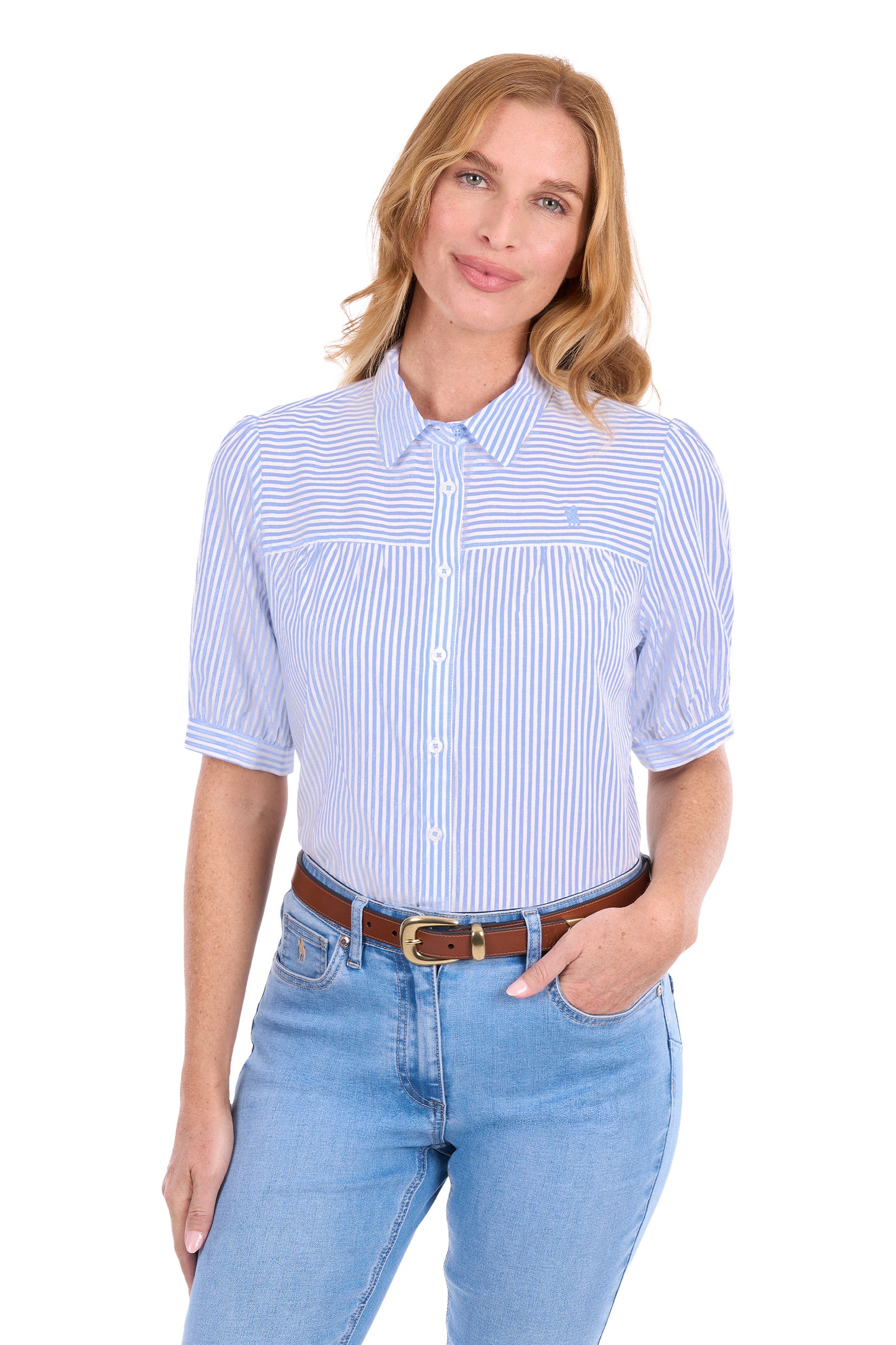 Thomas Cook Women’s Shelley Linen Short Sleeve Shirt