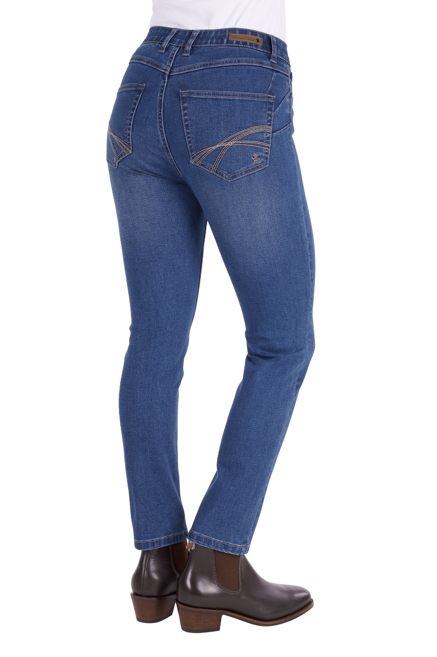 Thomas Cook Women’s Ebony Slim Leg Jean 28” Leg