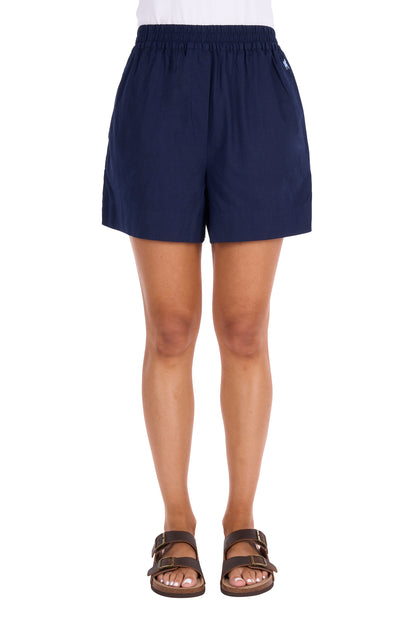 Thomas Cook Women’s Abby Linen Rugger - Navy