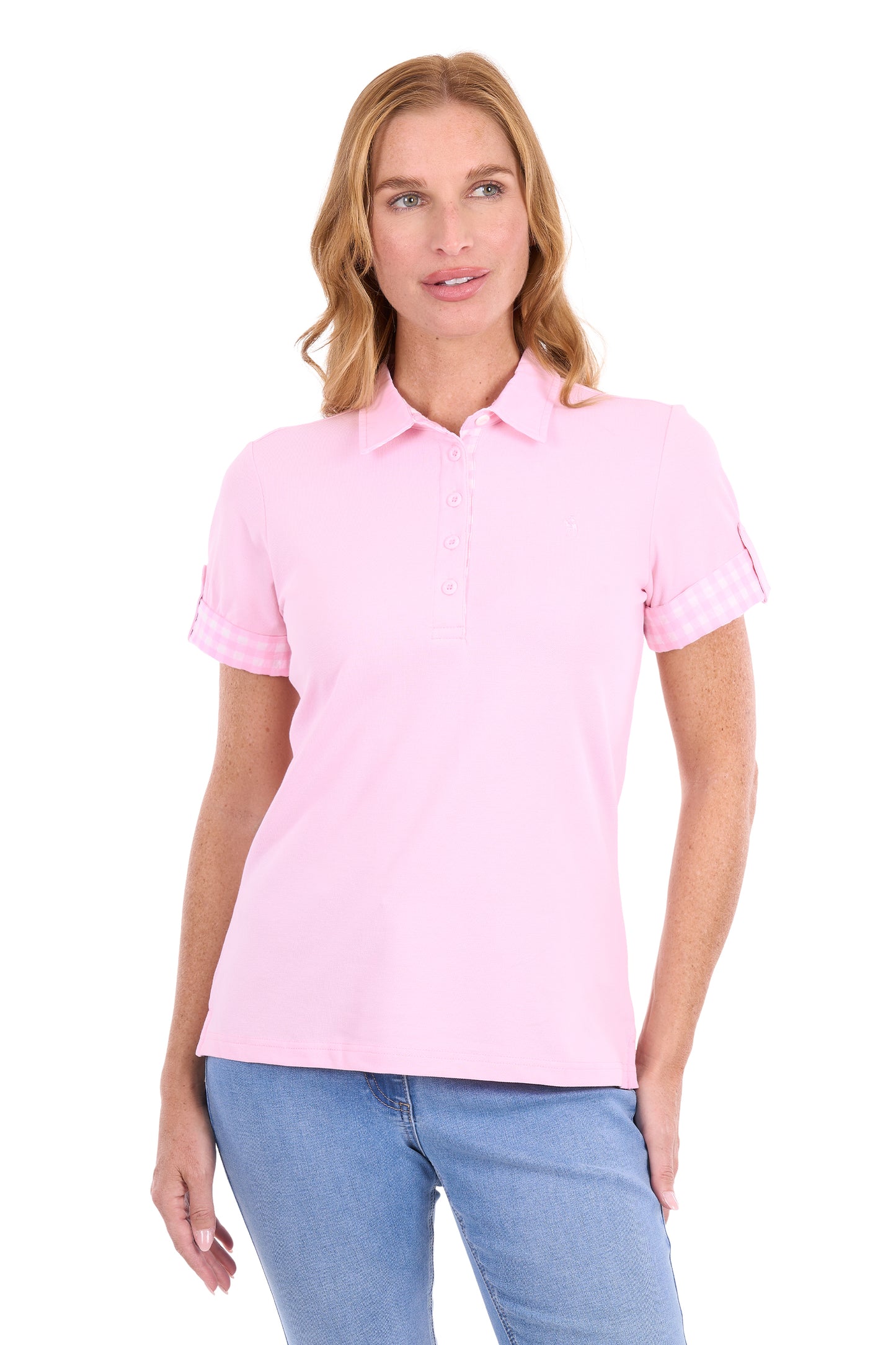 Thomas Cook Women’s Nancy Tab Short Sleeve Polo