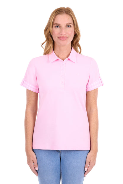 Thomas Cook Women’s Nancy Tab Short Sleeve Polo