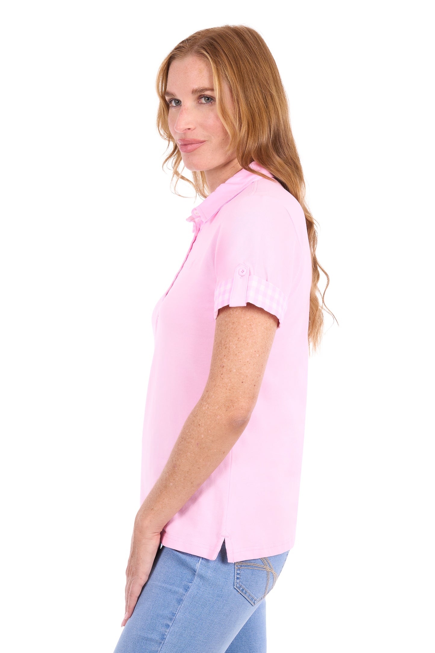 Thomas Cook Women’s Nancy Tab Short Sleeve Polo