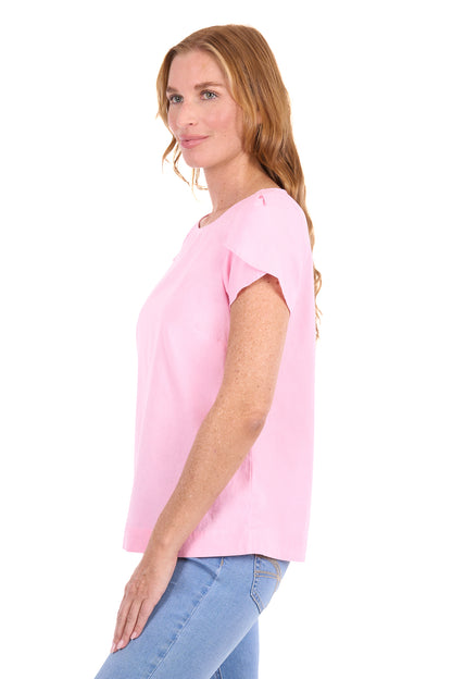 Thomas Cook Women’s Sadie Linen Top - Rose Pink