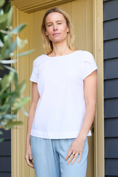 Thomas Cook Women’s Sadie Linen Top - White