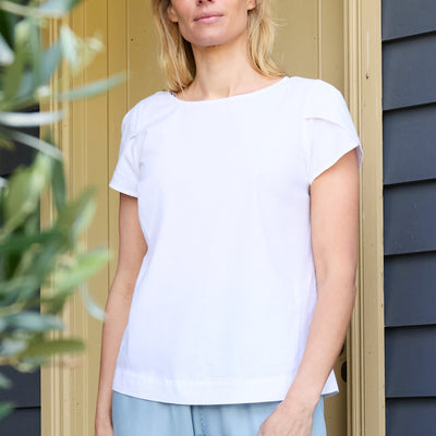 Thomas Cook Women’s Sadie Linen Top - White