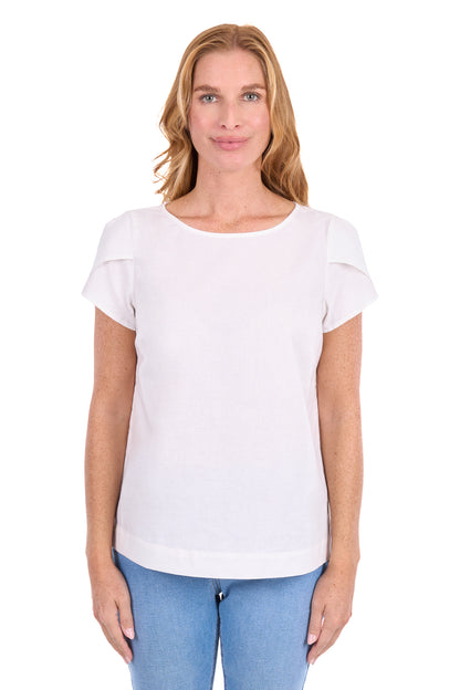 Thomas Cook Women’s Sadie Linen Top - White