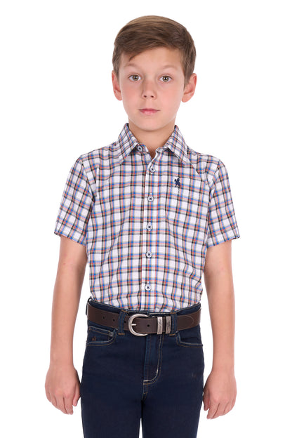 Thomas Cook Boy’s Arlo Check 1-Pocket Short Sleeve Shirt