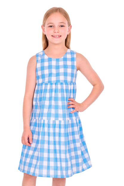 Thomas Cook Girl’s Amity Dress - Blue & White