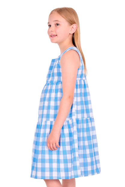 Thomas Cook Girl’s Amity Dress - Blue & White
