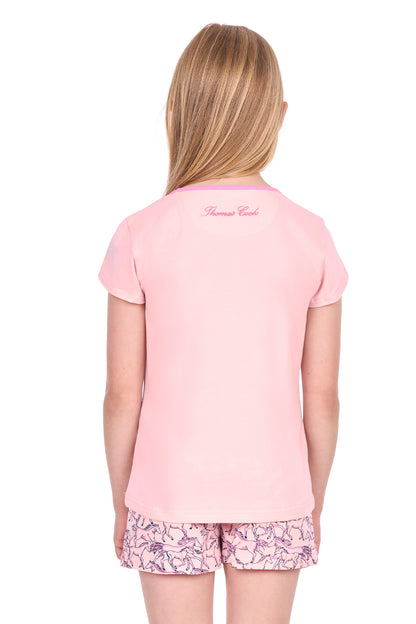 Thomas Cook Girl’s Running Horses Glow In The Dark Pj’s
