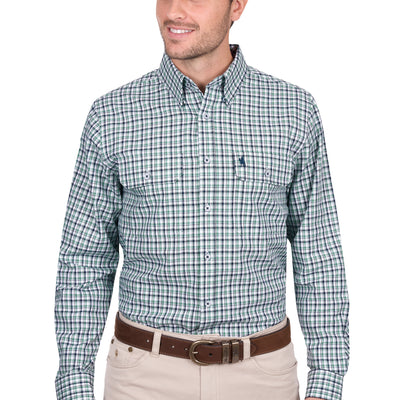 Thomas Cook Men’s Edward Check 2-Pocket Long Sleeve Shirt