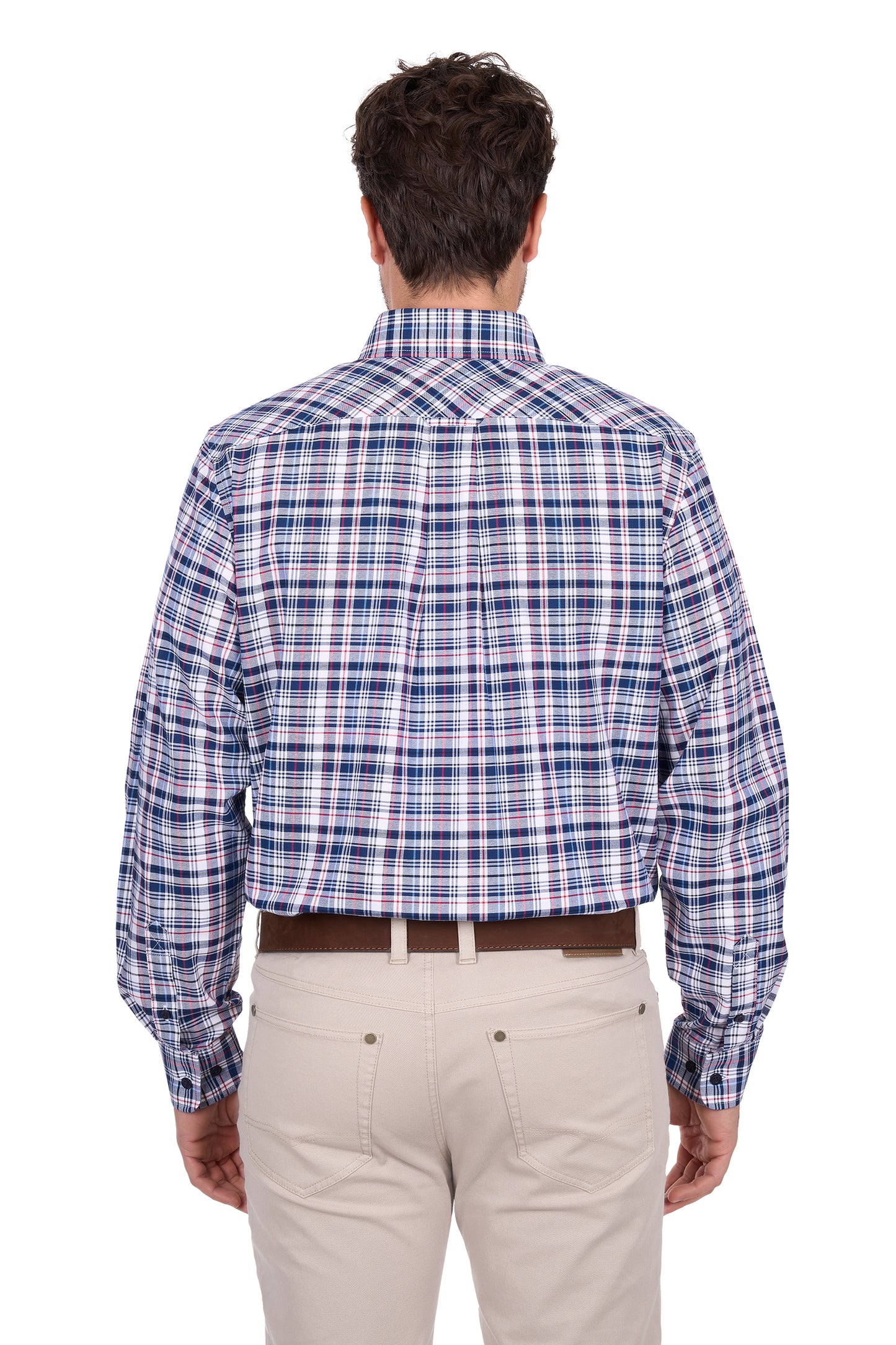 Thomas Cook Men’s Sean Check 2-Pocket Long Sleeve Shirt